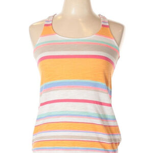 Old Navy Multicolored Striped Racerback Tank Small